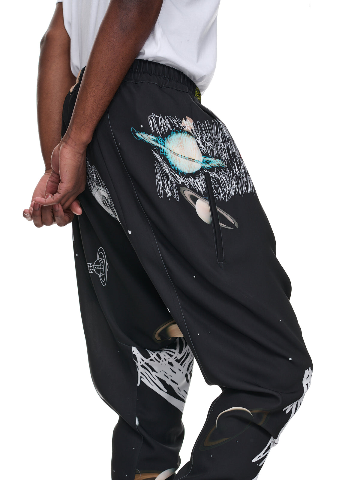 Drunken Sweatpants (2F01000J-W00AF-SW-O318-BLACK-P)