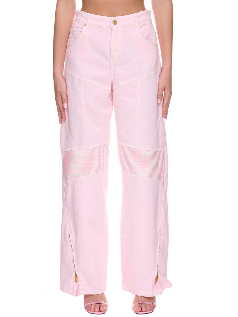Biker Pants (2J056A-N0124-PINK)