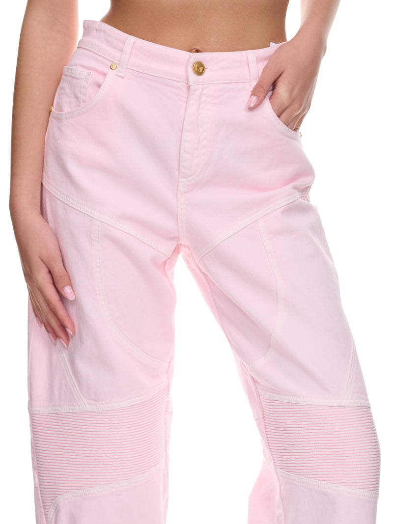 Biker Pants (2J056A-N0124-PINK)