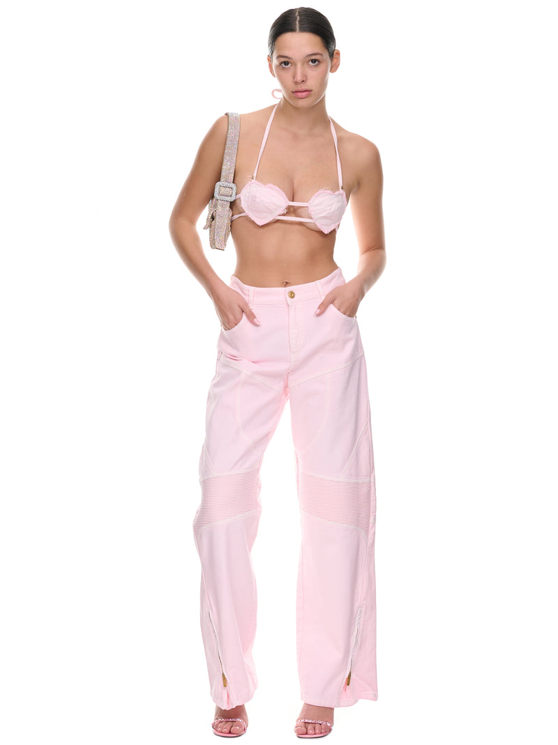 Biker Pants (2J056A-N0124-PINK)