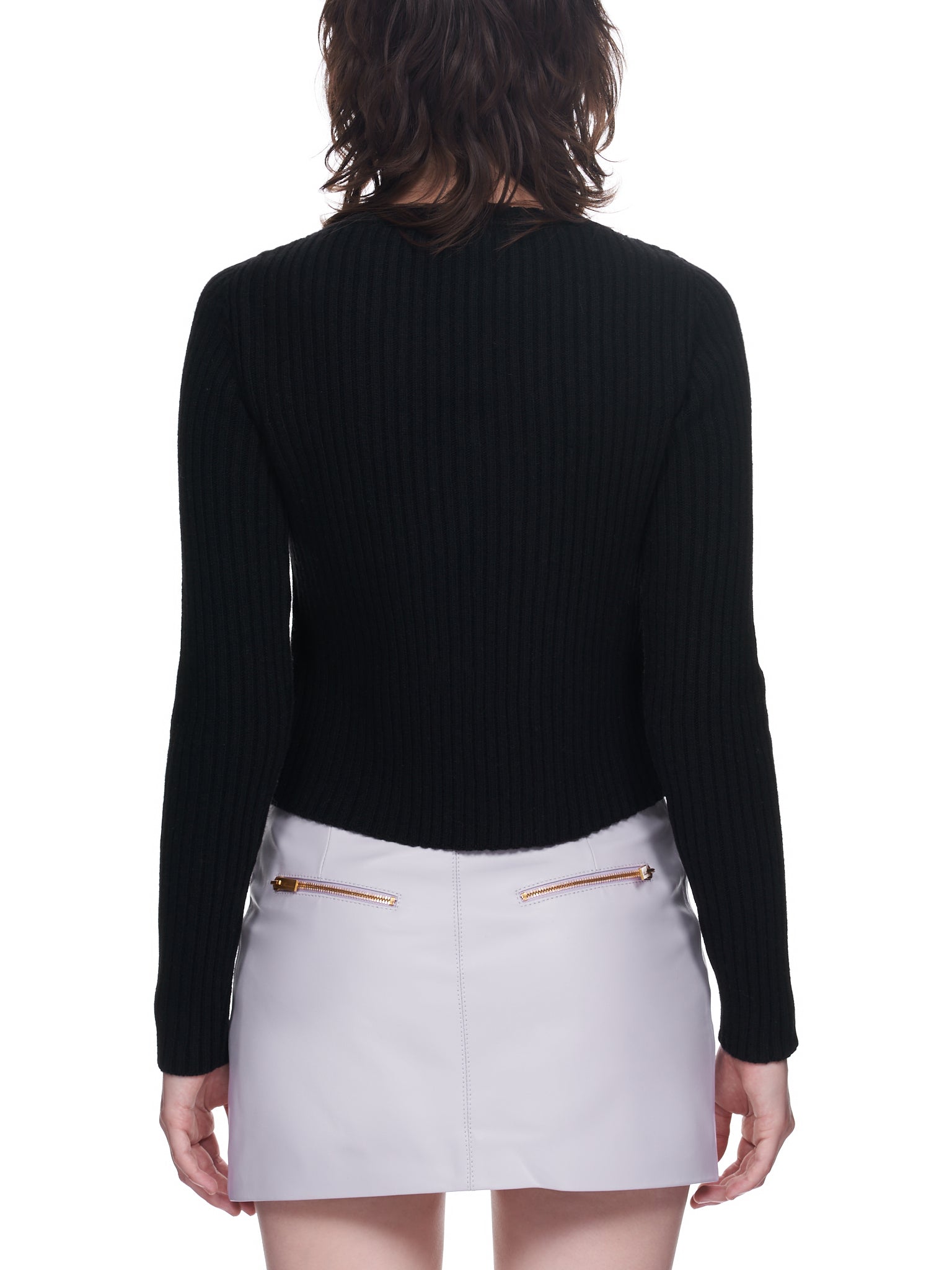 Buy Blumarine Black Appliqué Sweater - N0990 Nero At 66% Off
