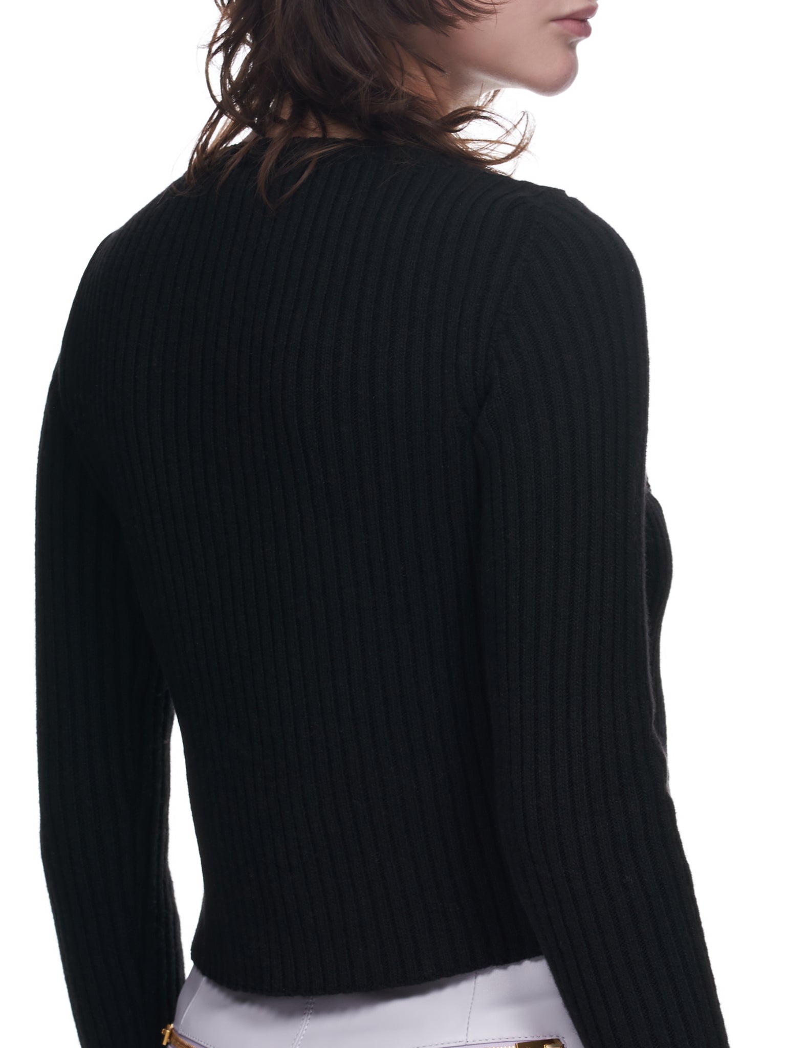 Blumarine Ribbed Knit Cardigan | H.Lorenzo - detail