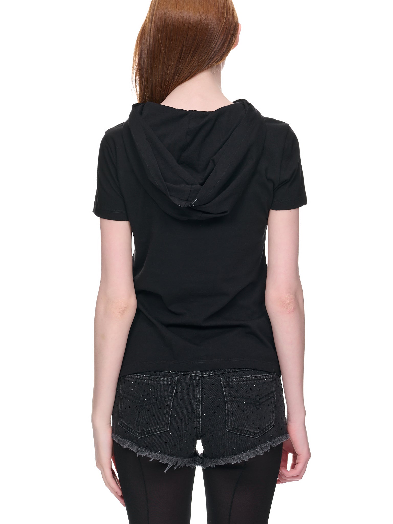 Hooded T-Shirt (2T028A-N0990-NERO)