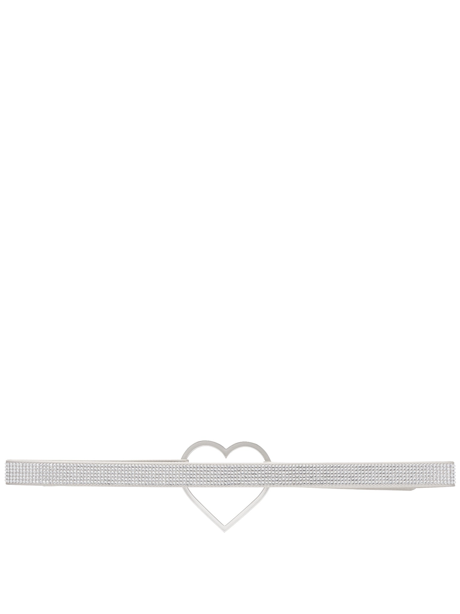 Heart Patent Belt (2W154A-N0993-CRYSTAL)