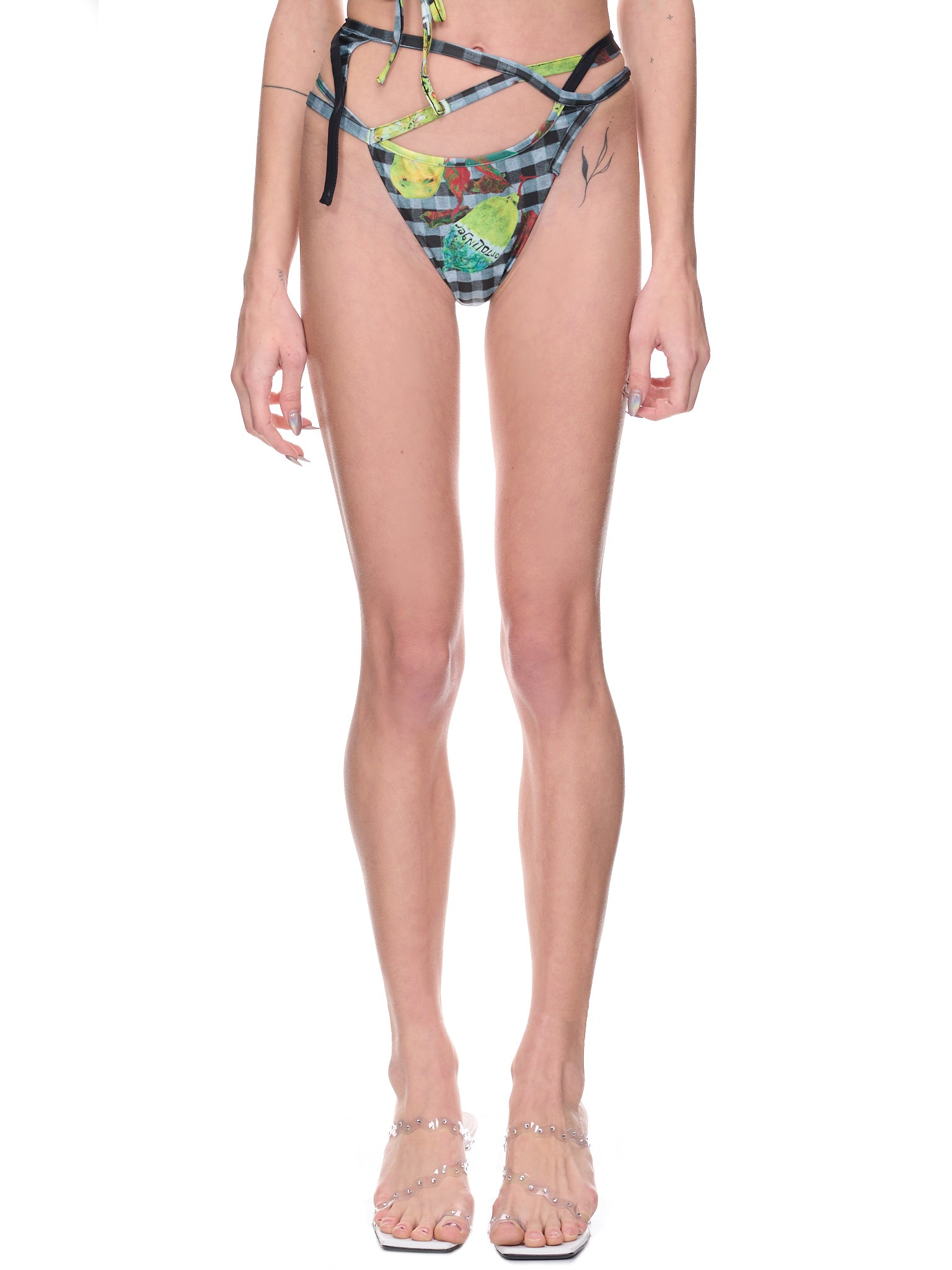 GGG Laced Bikini Bottoms (300906-LEMON-PRINT)