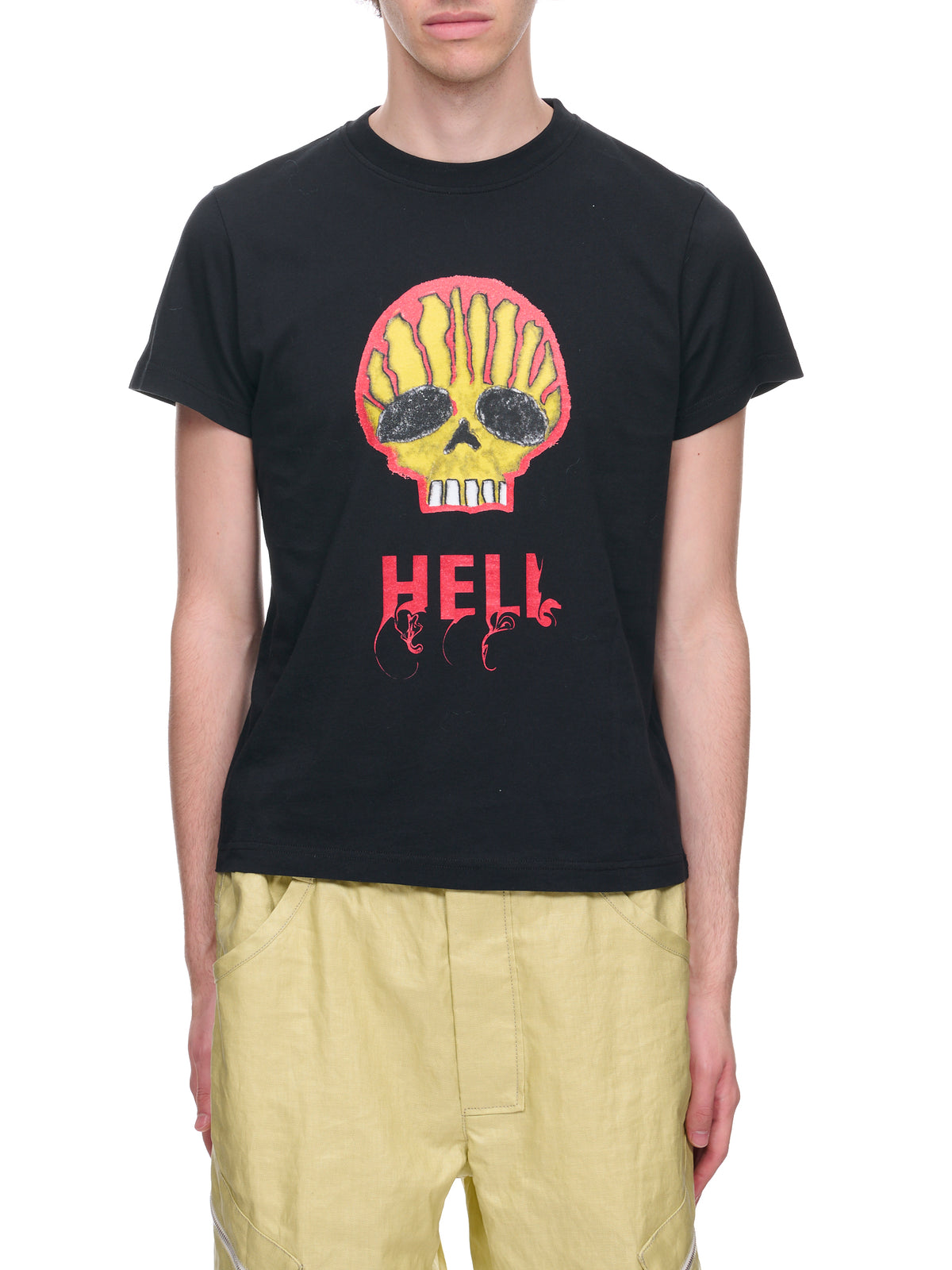 Skull T-Shirt (3016B-J002-BLACK-SKULL-PRINT)