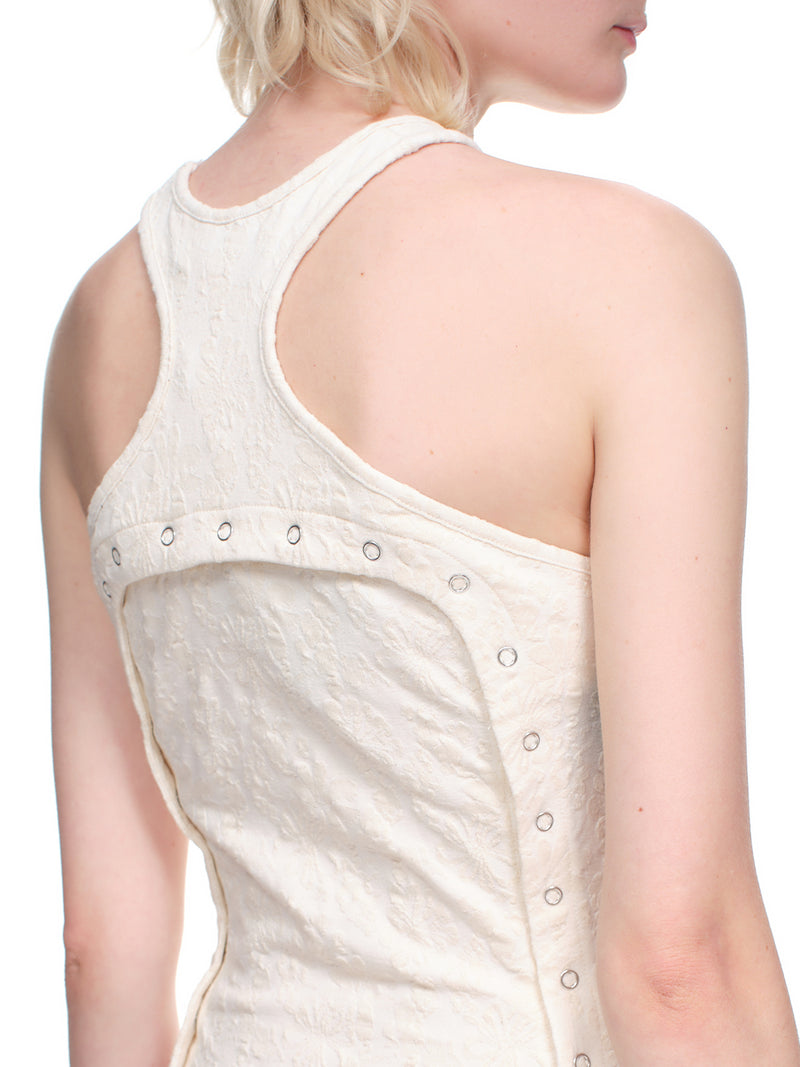 Eckhaus Latta Undone Mini Dress | H.Lorenzo - detail