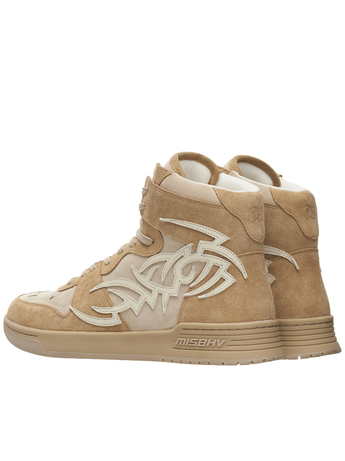 MISBHV Suede High Top Sneakers | H.Lorenzo - back 2