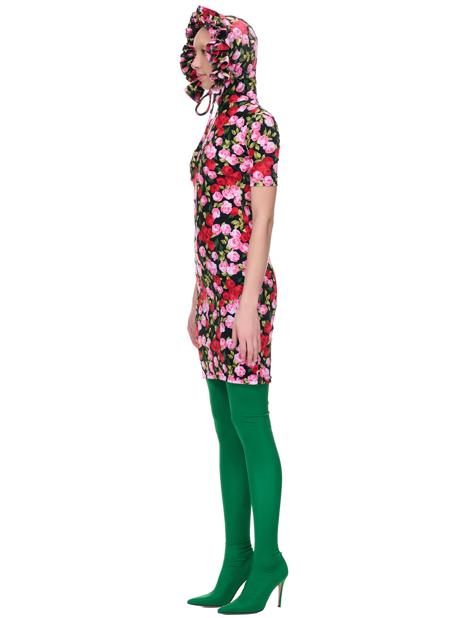 Hooded Rose Dresss (32A-D-GRACE)