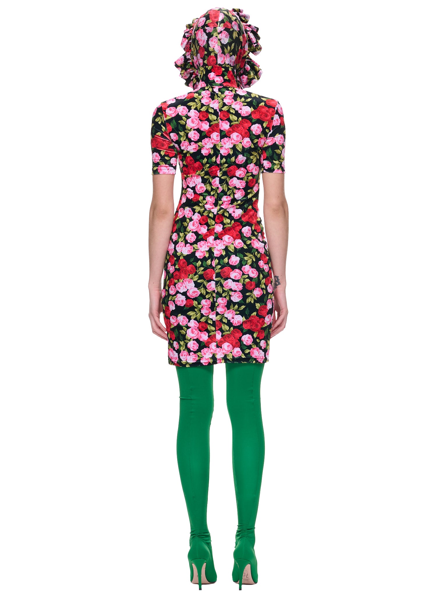 Hooded Rose Dresss (32A-D-GRACE)