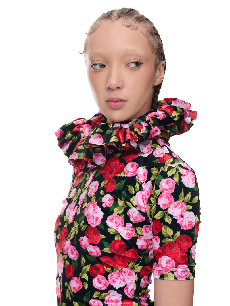 Hooded Rose Dresss (32A-D-GRACE)