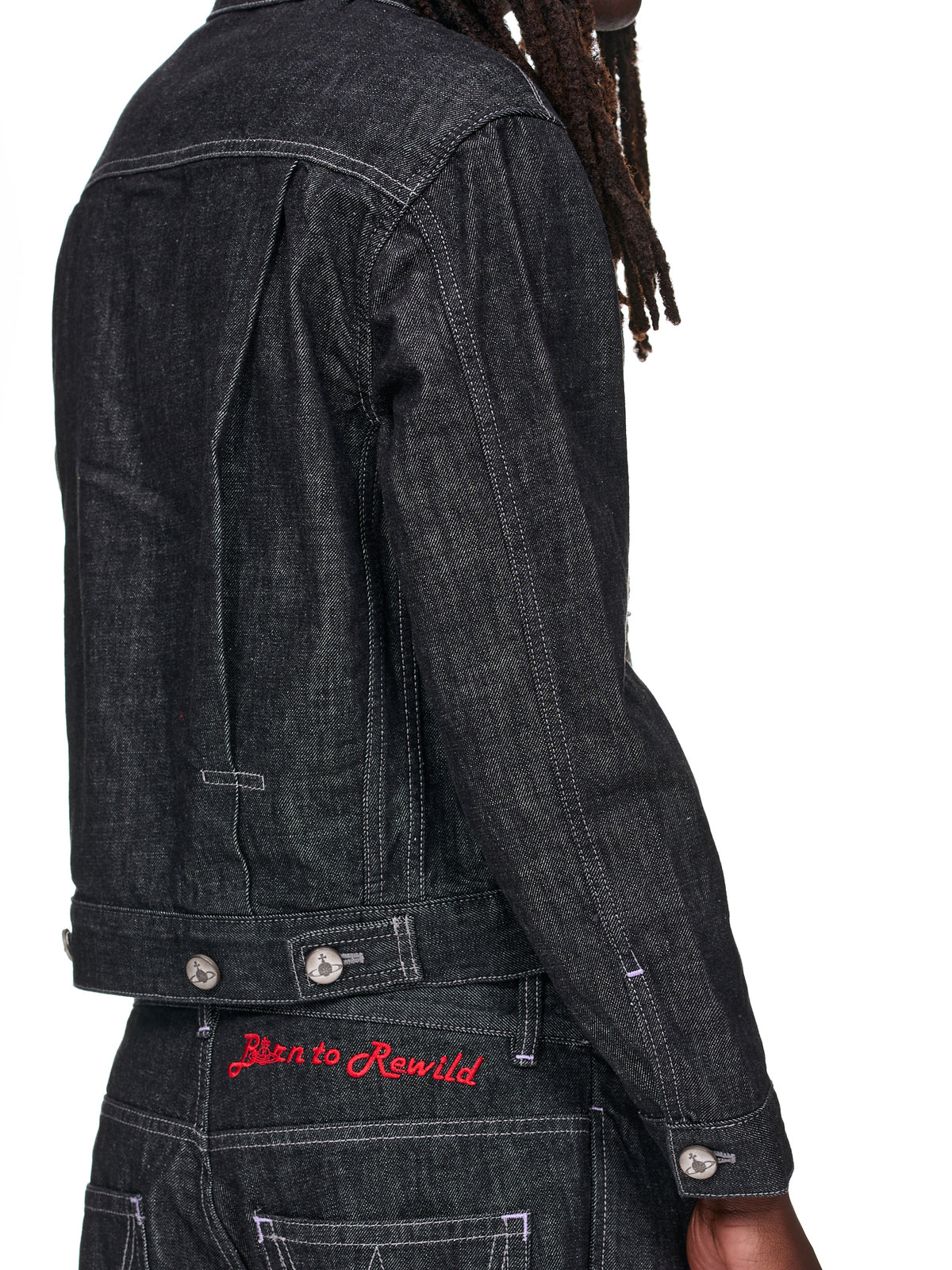Marlene Denim Jacket (39010008-W00HF-DE-N401-BLACK)