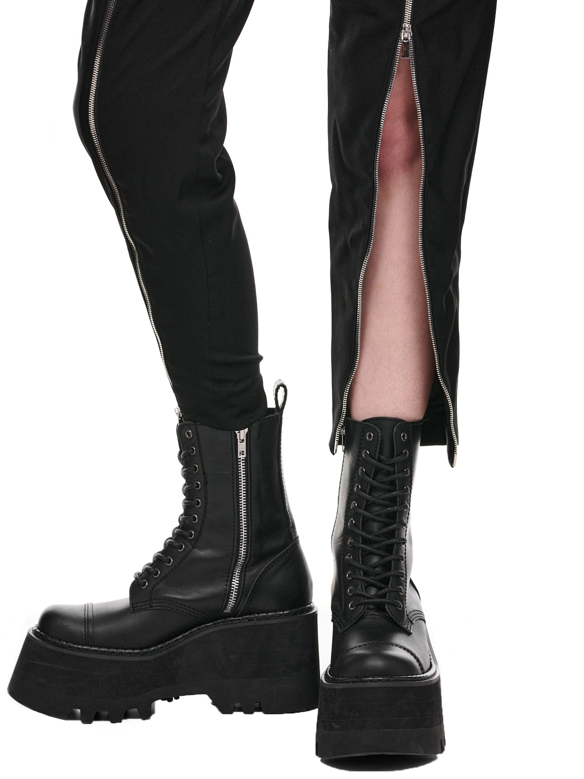 Zip Trousers (3J-P001-051-BLACK)