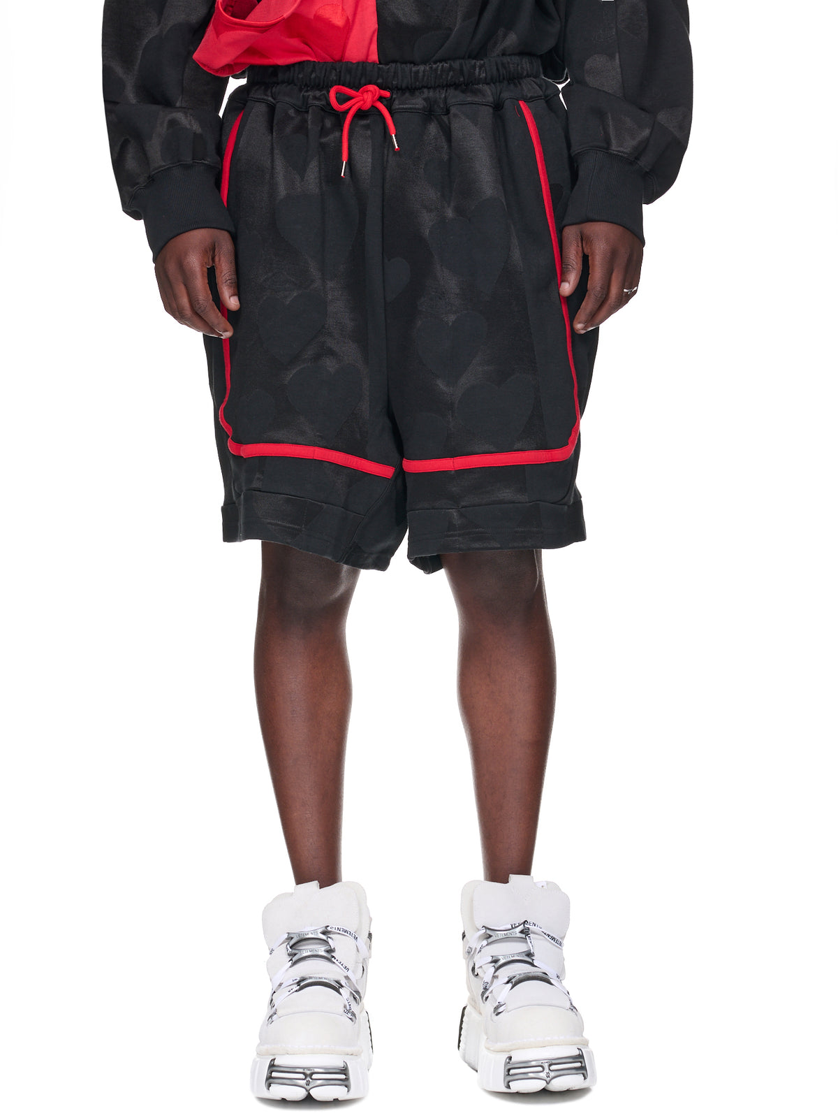 Hearts Boxing Shorts (3J01000B-J0047-G0-N203-BLACK-H)