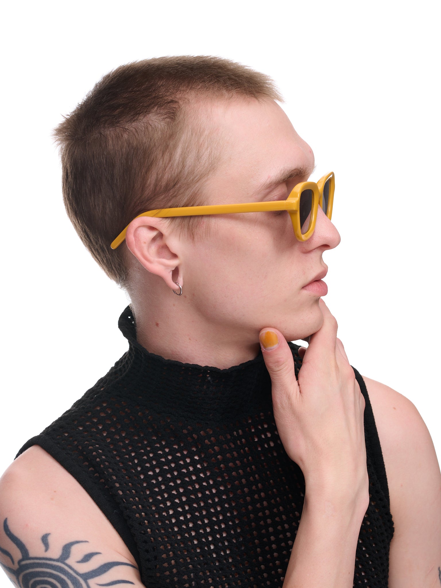 Barber Sunglasses (BARBER-YELLOW-BLACK)