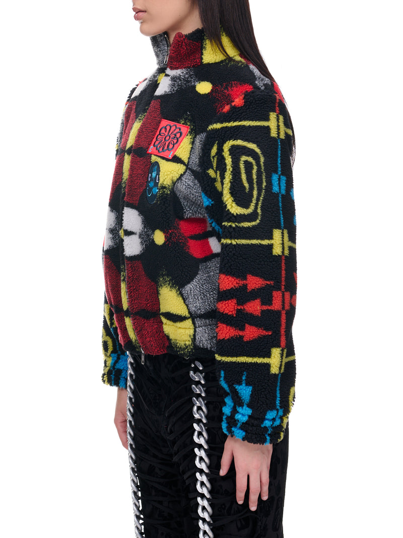 Ranger Fleece Zip-Up (4014-RANGER-BLACK-MULTI)