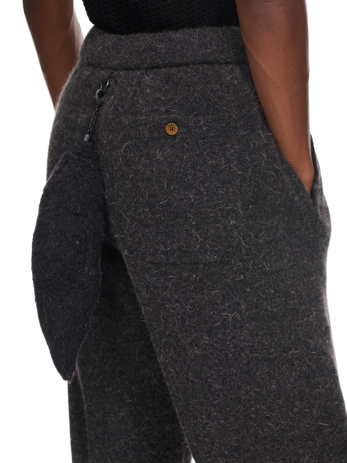 Tail Knit Pants  (44KN84-BLACK)