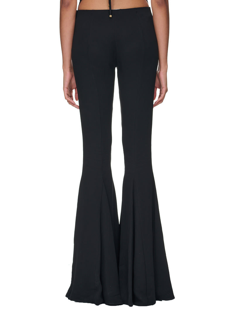 Cady Bell-Bottom Pants (4P003A-N0990-NERO)