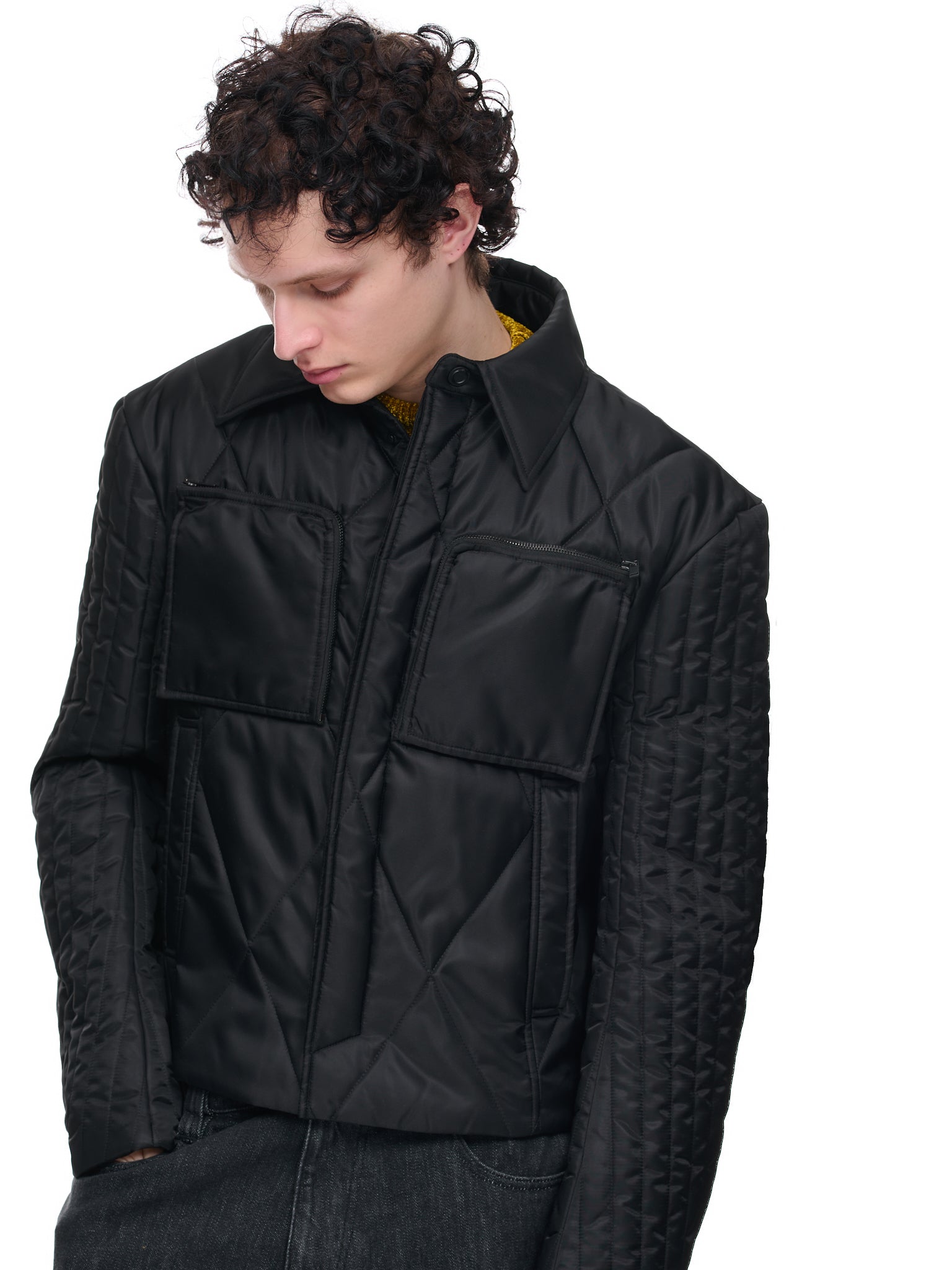 Quilted Jacket (52S00813-1T006172-BLACK)