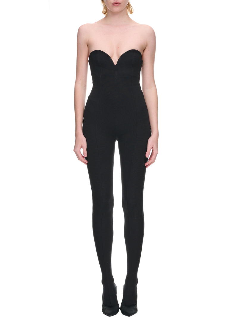 SR Heart Baily Jumpsuit (53191-7005-BLACK)