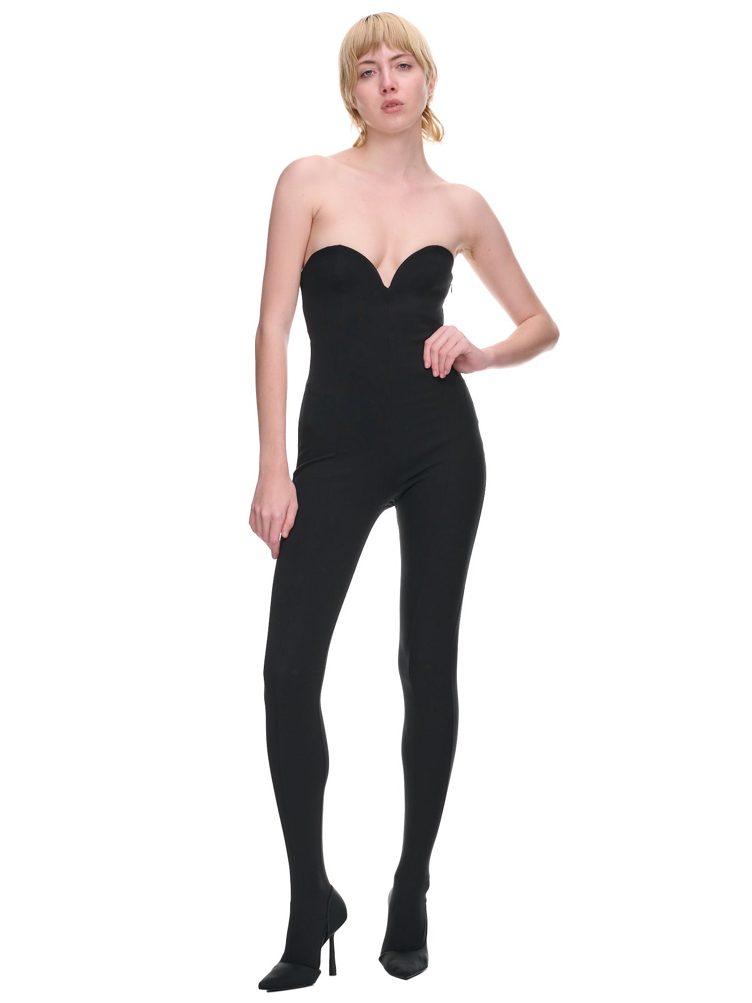 SR Heart Baily Jumpsuit (53191-7005-BLACK)