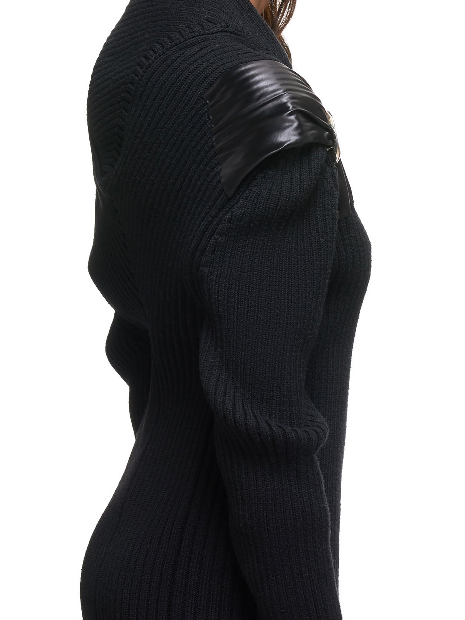 Technical Wool Sweater (588945VKB21-1000-BLACK)