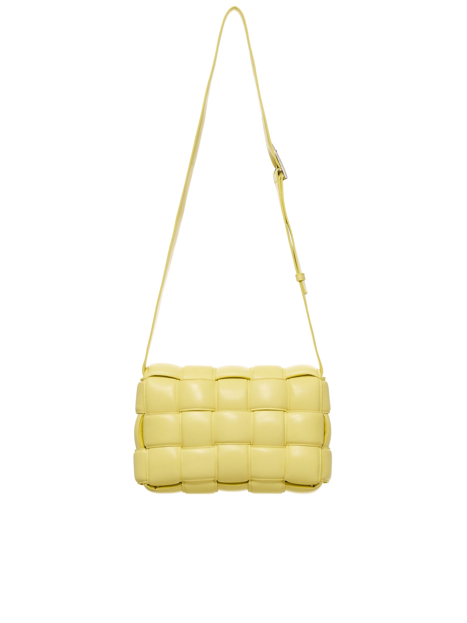 Bottega Veneta Padded Cassette Bag in Sherbert - Yellow