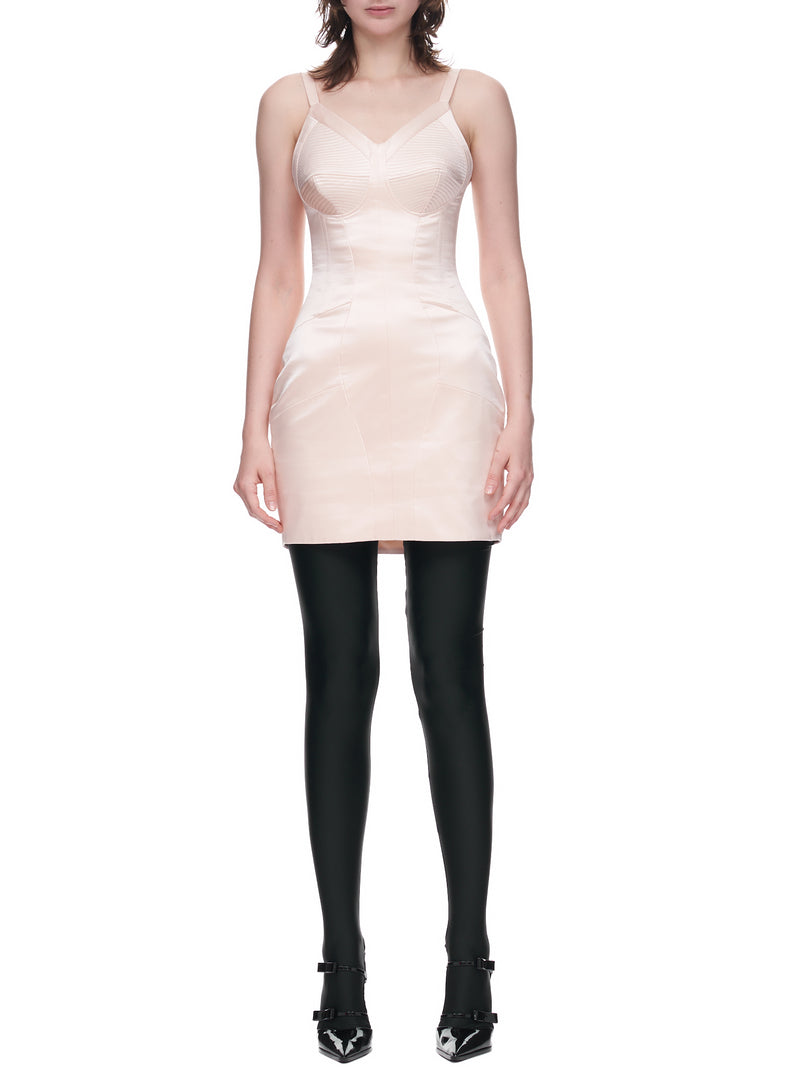 Corset Dress (6-Q-BABY-PINK)