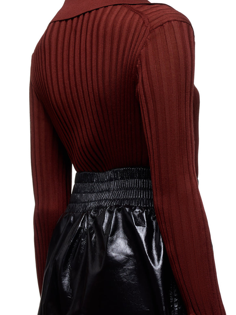 Scoop Neck Top (618567VKJM0-8857-RUST)