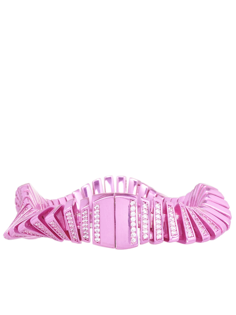 Twist Bracelet (651064VBOBK-9541-WHITE-BLOSSOM)