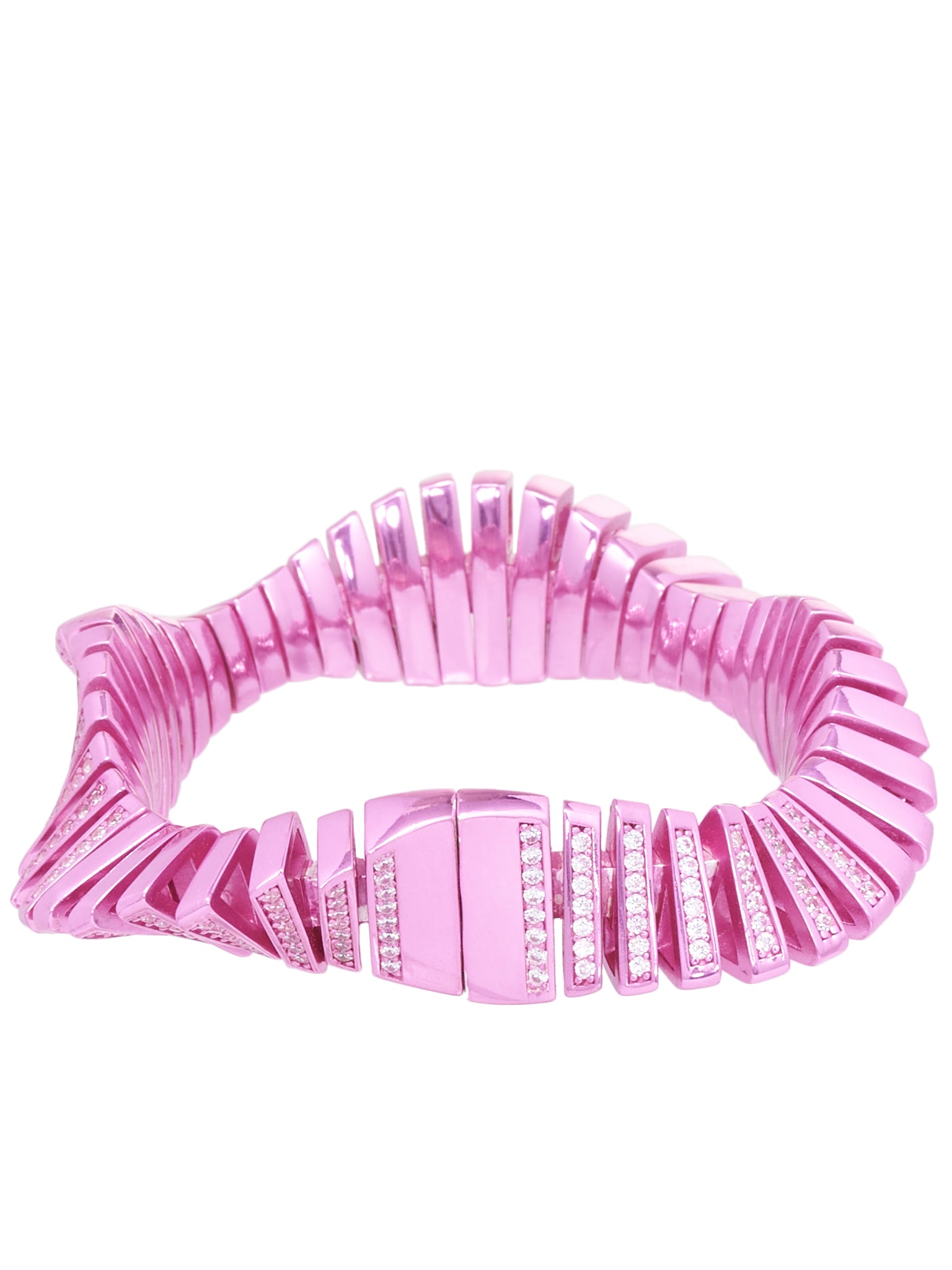 Bottega Veneta | H.Lorenzo|Twist Bracelet (651064VBOBK-9541-WHITE-BLOSSOM)