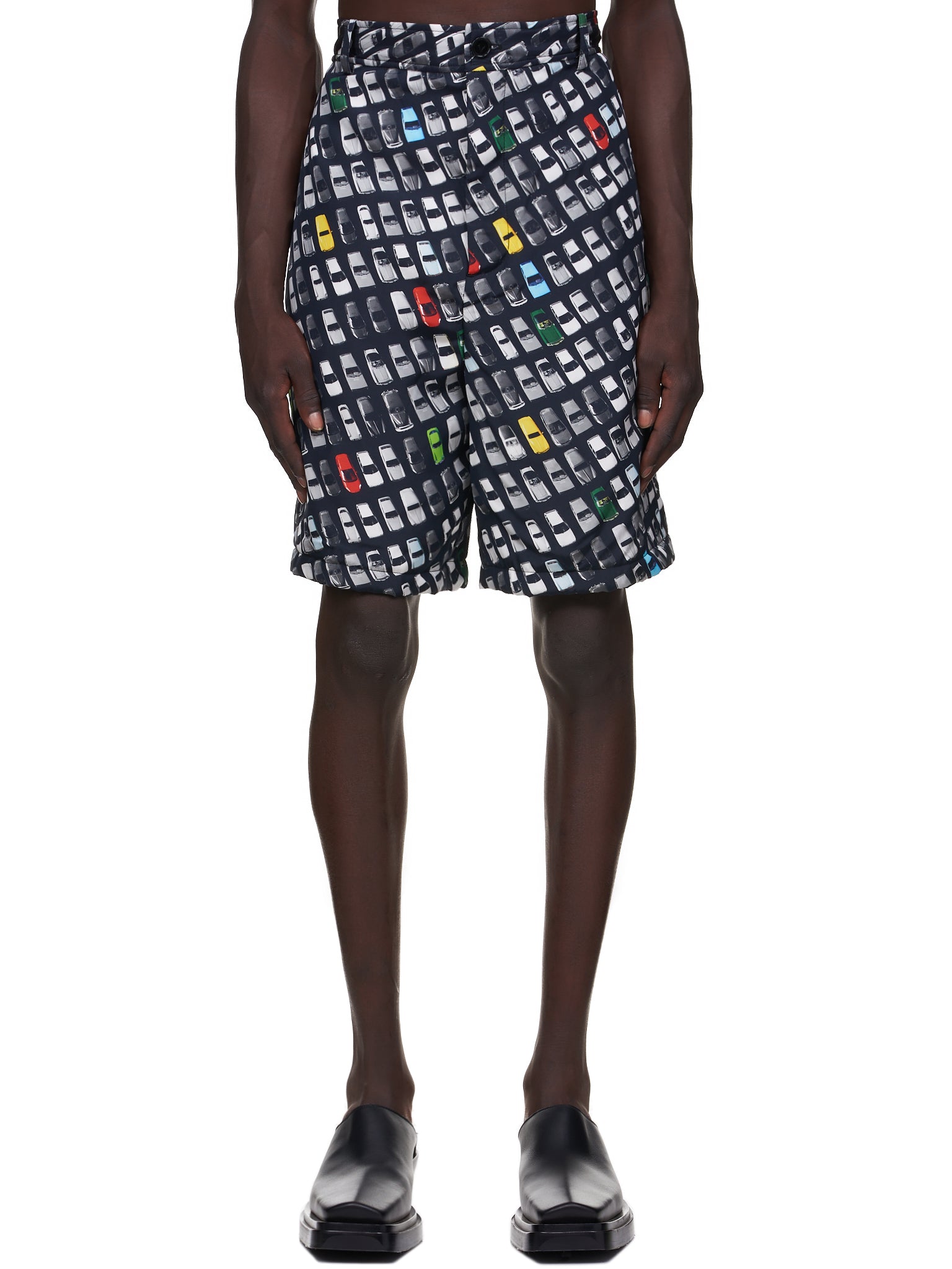 Bottega Veneta Silk Blend Shorts | H. Lorenzo - front