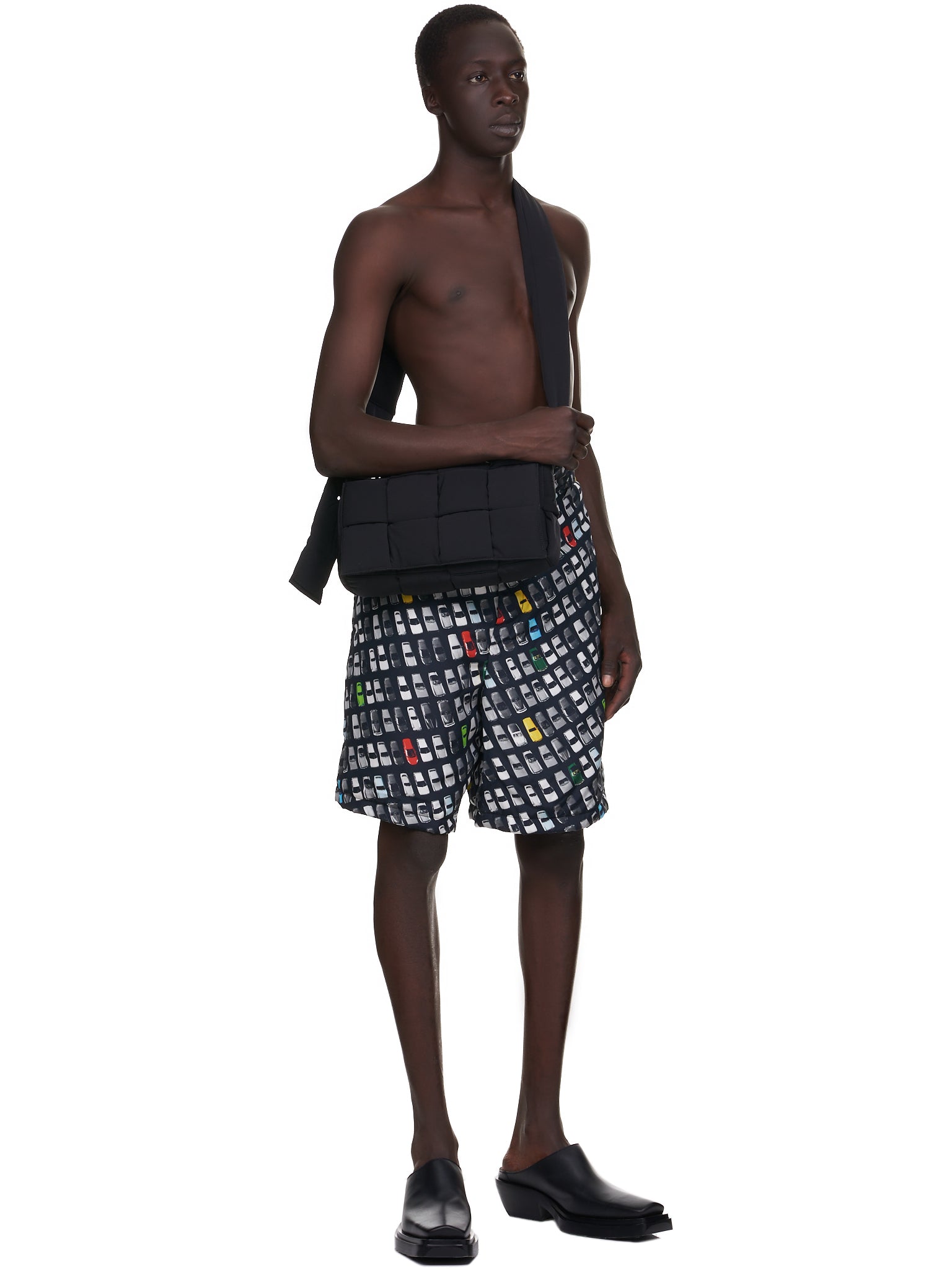 Bottega Veneta Silk Blend Shorts | H. Lorenzo - styled 