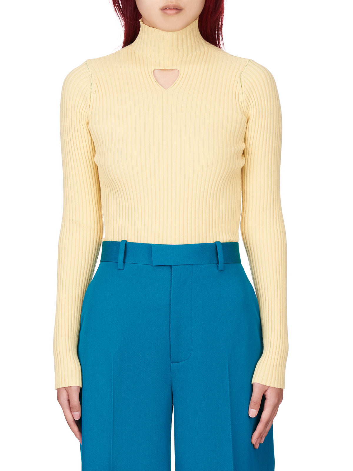 Bottega Veneta Cut Out Turtleneck | H. Lorenzo - front