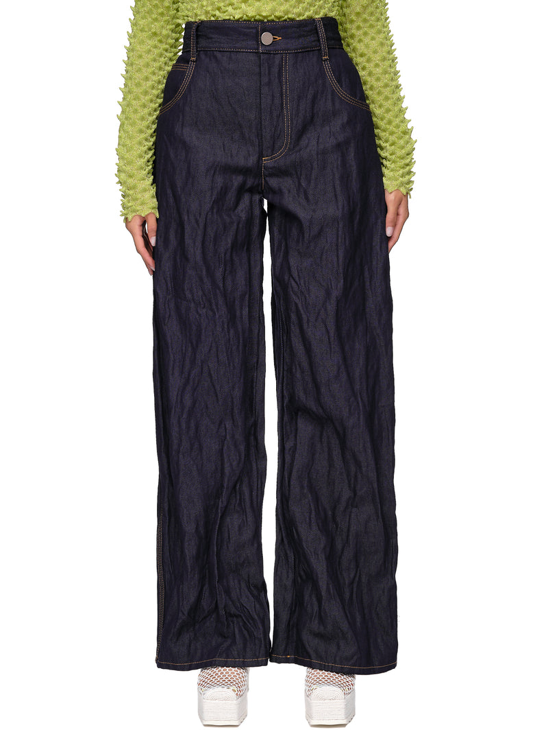 Bottega Veneta Wide Leg Jeans | H. Lorenzo - front