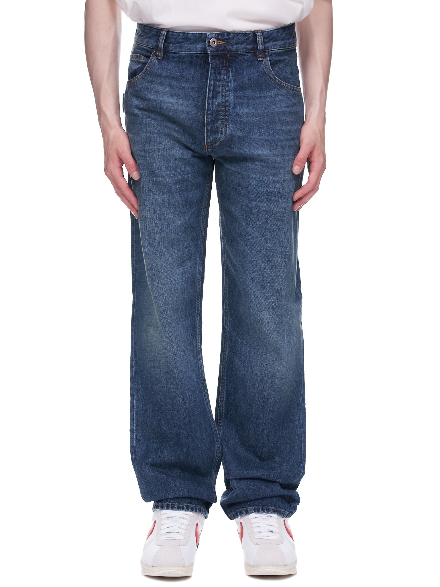 Bottega Veneta Straight Leg Jeans | H. Lorenzo - front