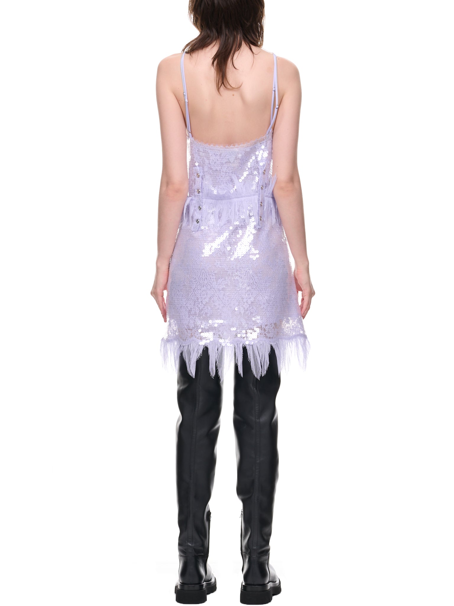 Sequin Lace Slip Dress (716252V2F80-5117-MAUVE)