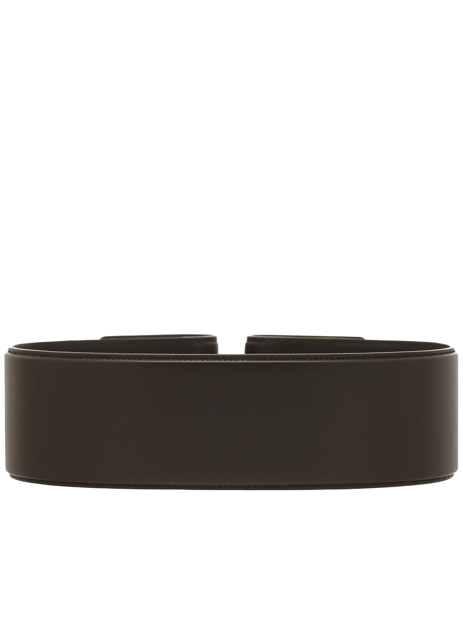 Leather Cuff Belt (716758VCP31-2113-BROWN)