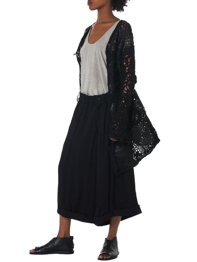 Alessandra Marchi Alligator Leather Cardigan - Hlorenzo Style