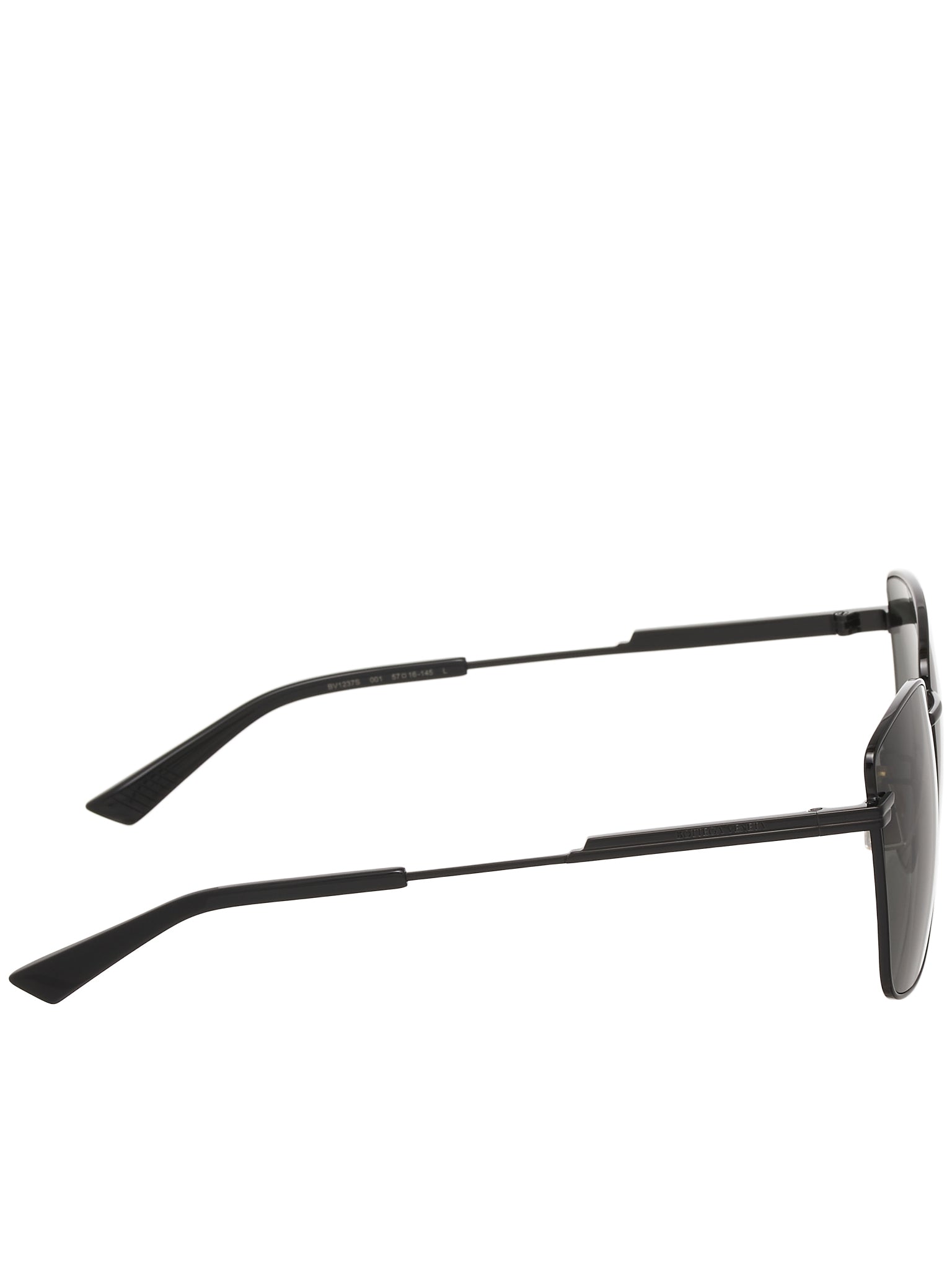 Classic Square Sunglasses (733992V4450-1049-BLACK-BLACK-G)