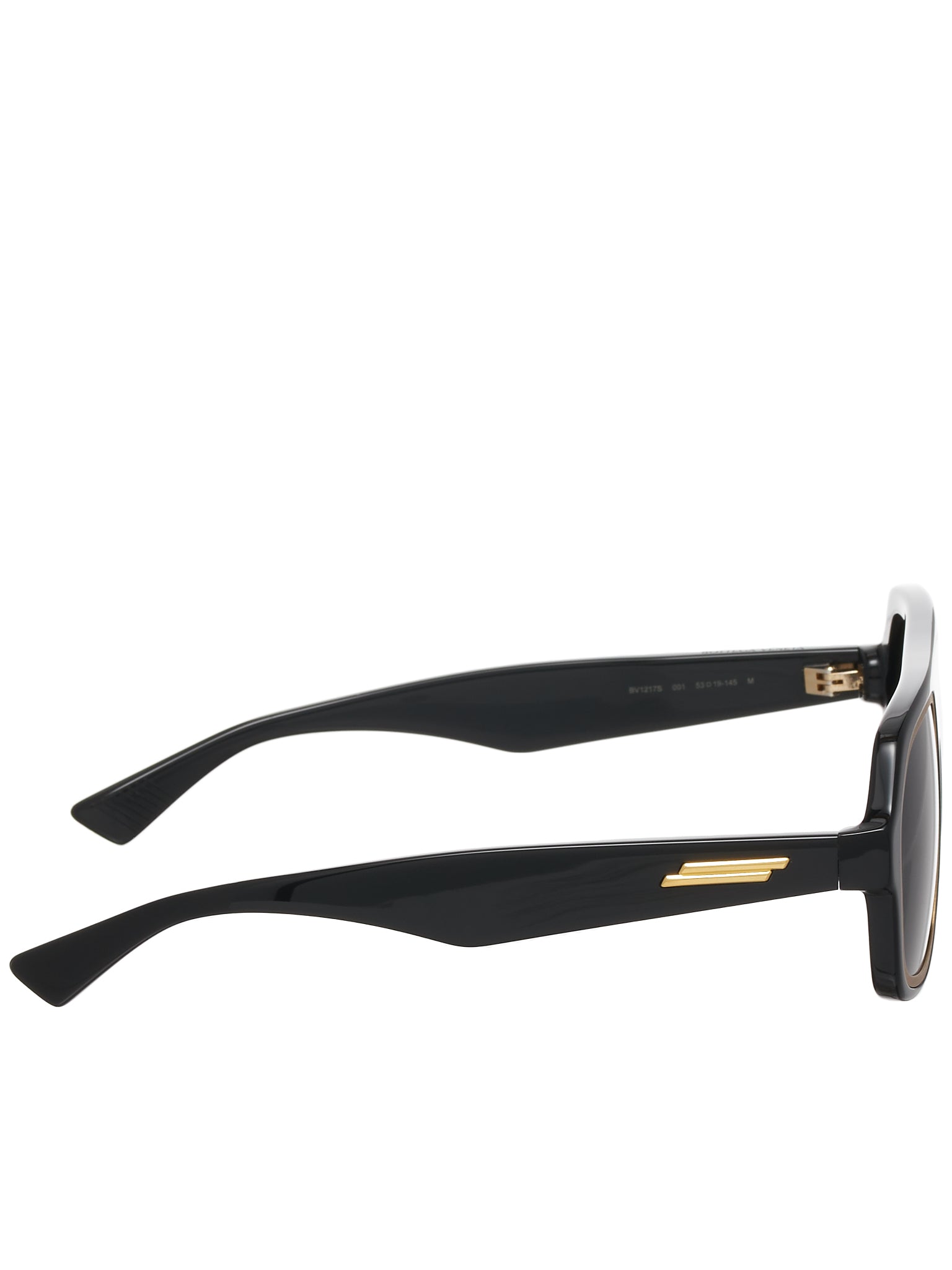 Rim Aviator Sunglasses (734169V2Q30-1049-BLACK)