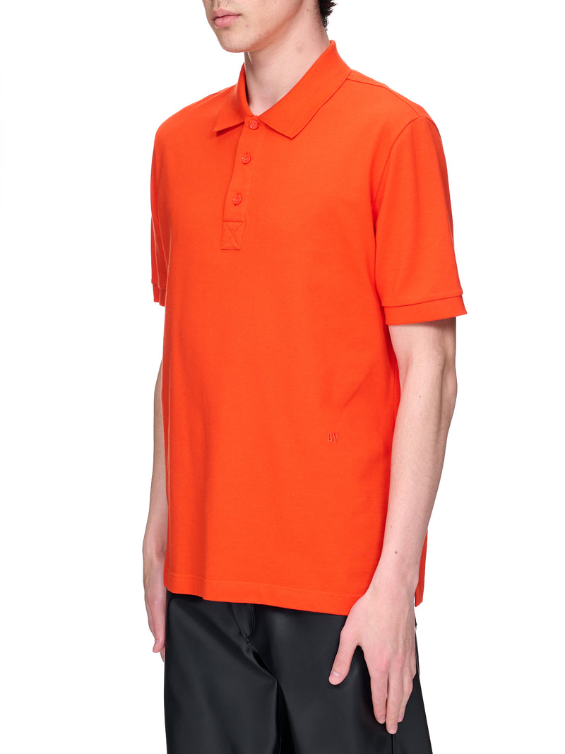 BOTTEGA VENETA Piquet Jersey Polo Shirt | H. Lorenzo - side 