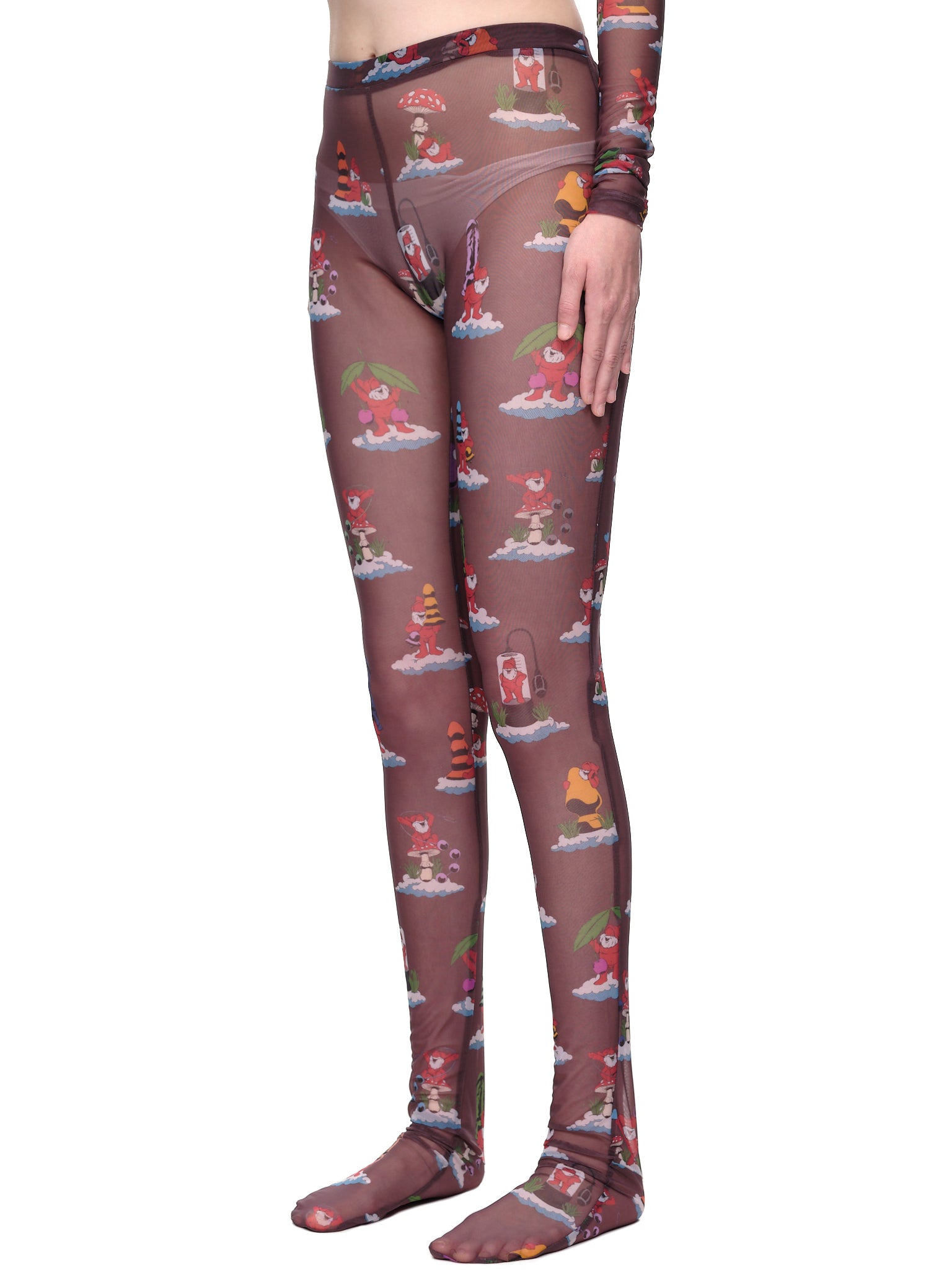 Walter Van Beirendonck Mesh Tights | H.Lorenzo - side