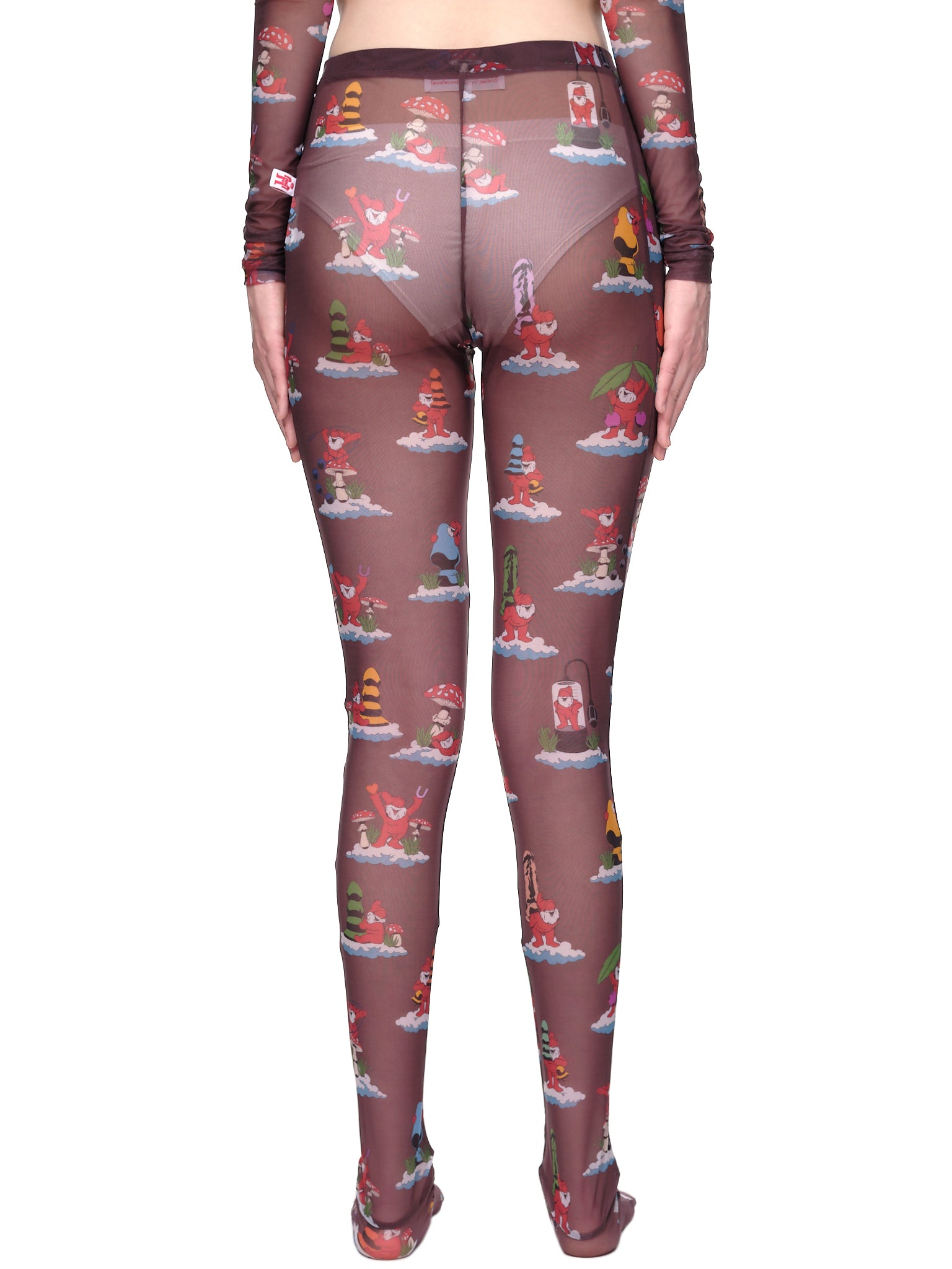 Walter Van Beirendonck Mesh Tights | H.Lorenzo - back