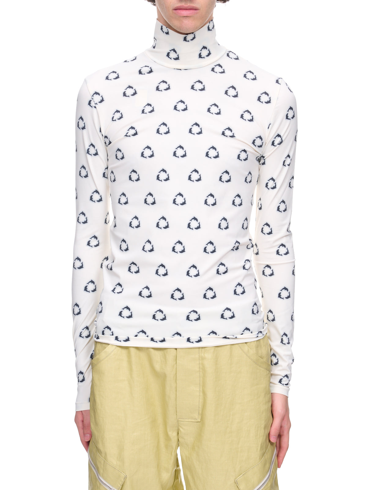 Dolphin Turtleneck (8027C-J013-DOLPHIN-OFFWHITE)