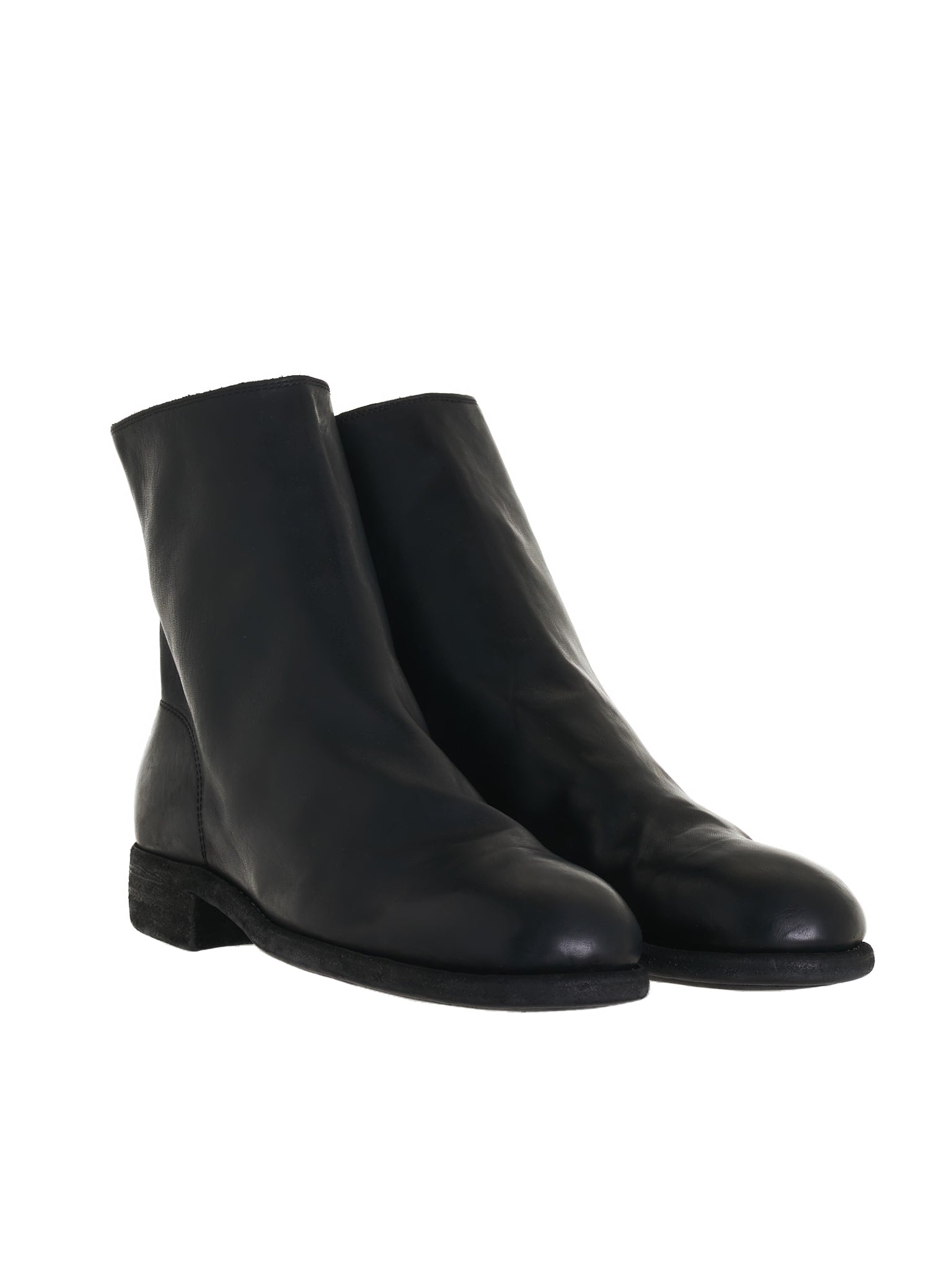 986 Soft Horse Leather Boots (986-SOFT-HORSE-FG-BLKT)