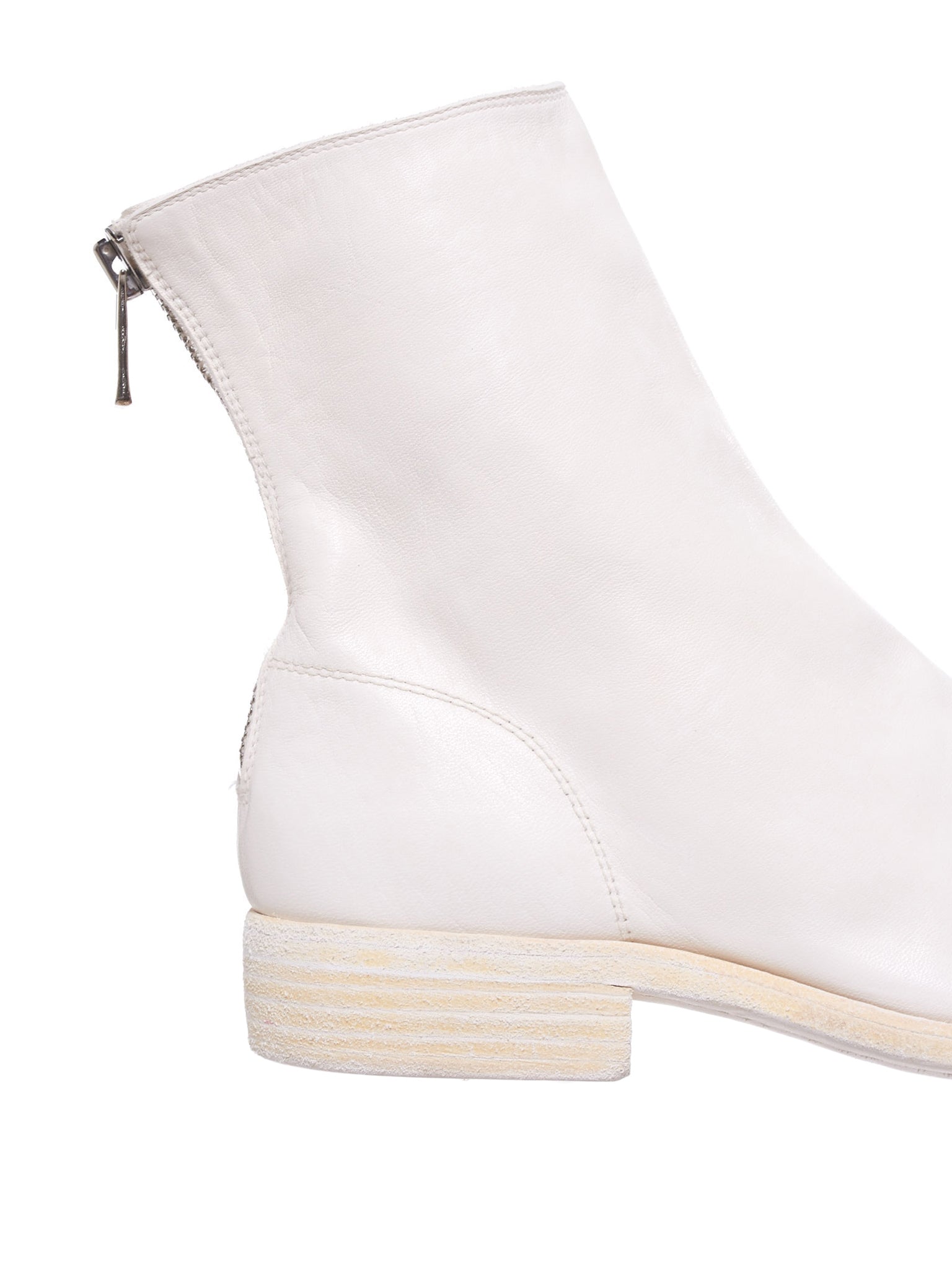 Guidi Object-Dyed Zipped Leather Boot Guidi Object-Dyed Zipped Leather Boot