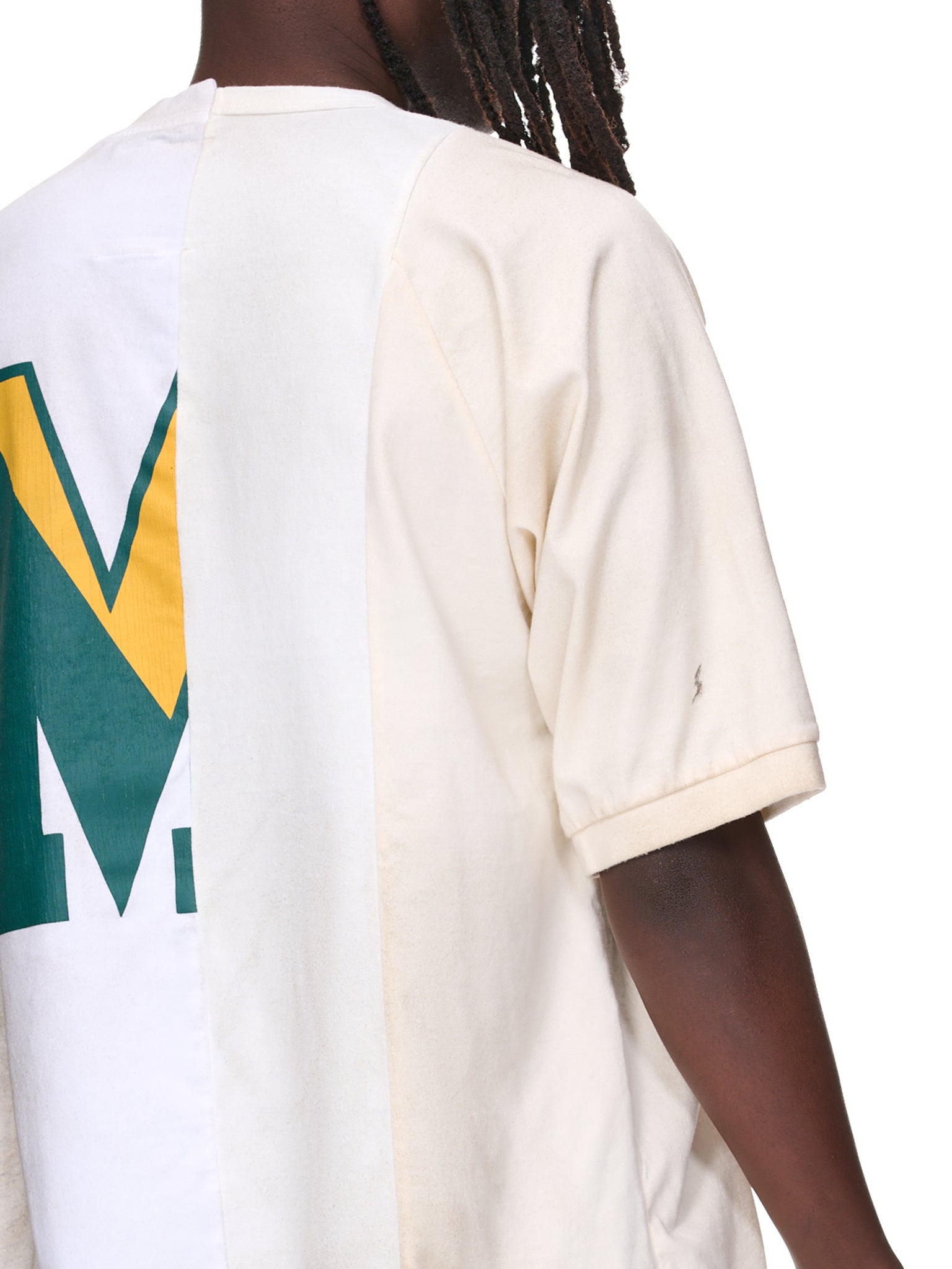 Paneled Vintage T-Shirt (A10TS651-WHITE)