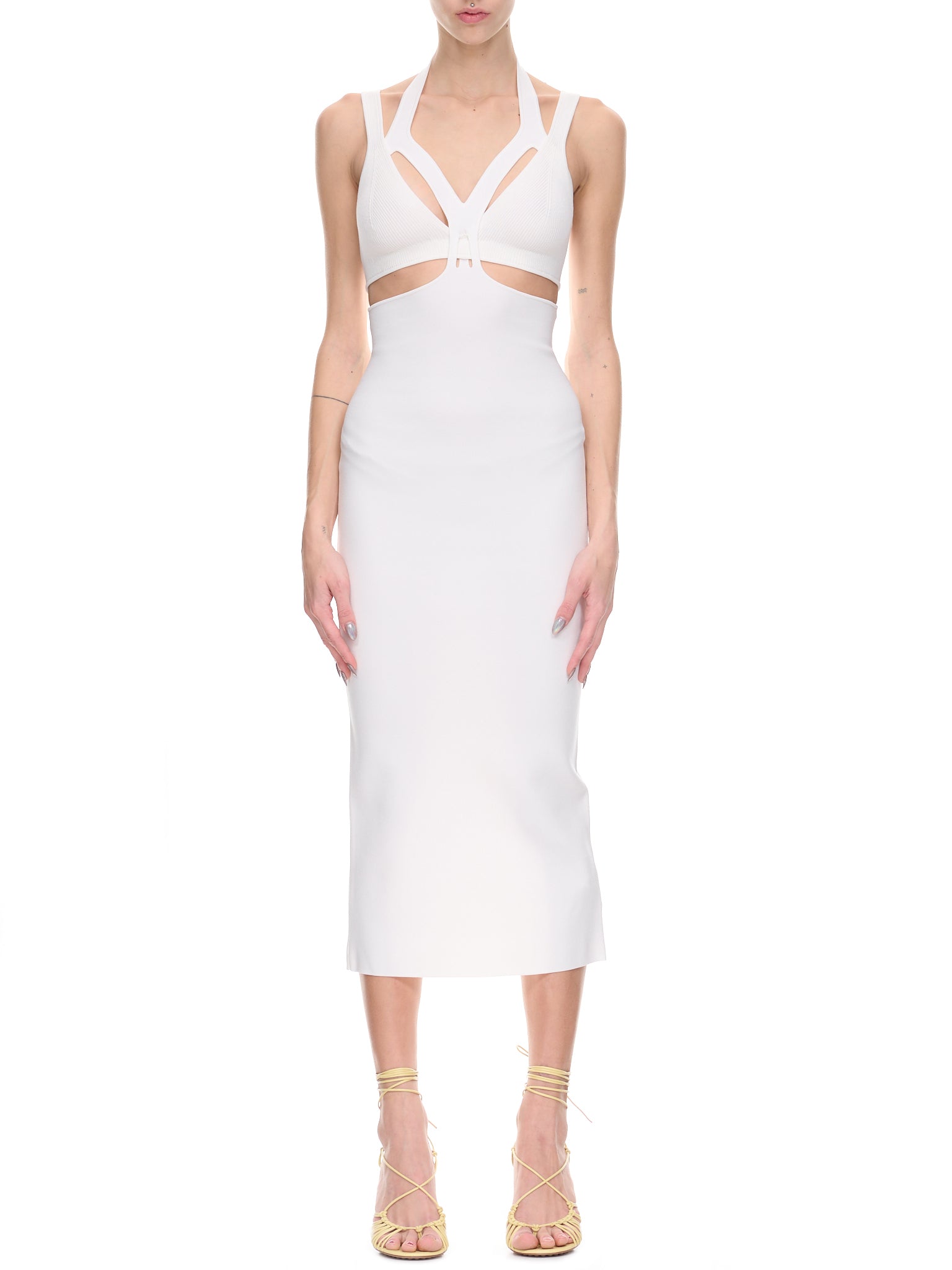 Interlink Dress (A7668R23-IVORY)