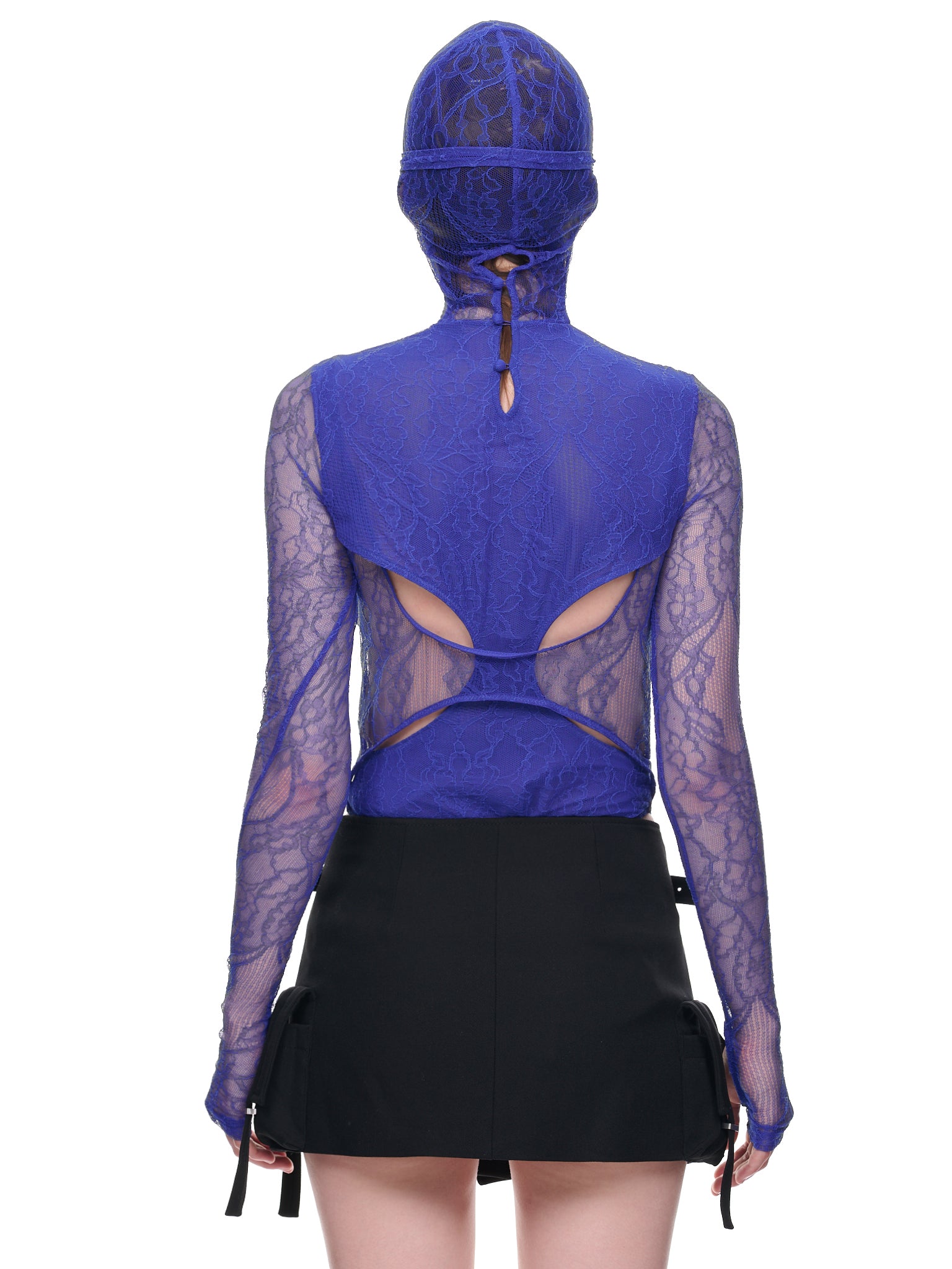 Visceral Lace Masked Bodysuit (A9873-BLUEPRINT)